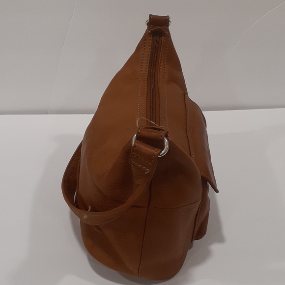 Fossil Y2k  leather Brown shoulder bag - Picture 7 of 16